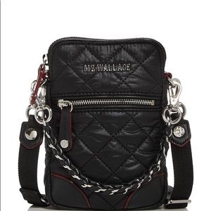 MZ Wallace Micro Crossbody (Black)